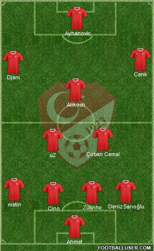 Turkey Formation 2013