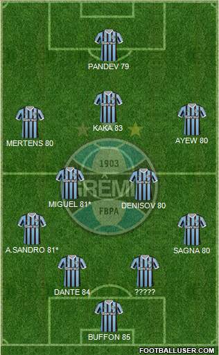 Grêmio FBPA Formation 2013