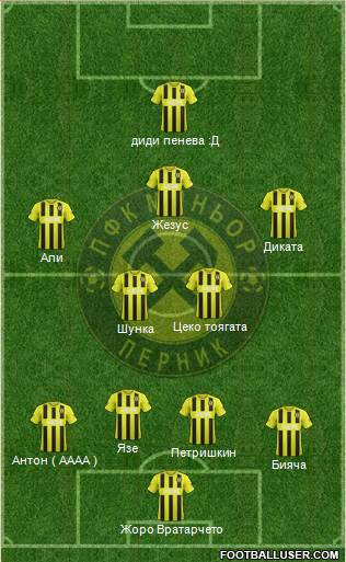 Minyor (Pernik) Formation 2013