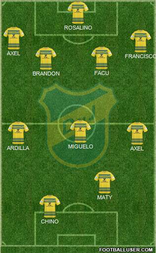 Defensa y Justicia Formation 2013