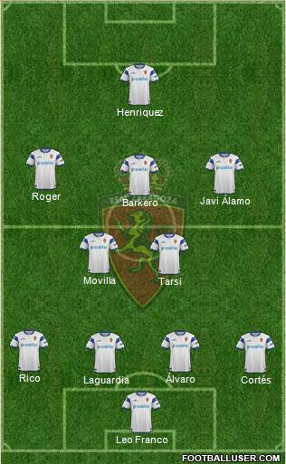 R. Zaragoza S.A.D. Formation 2013