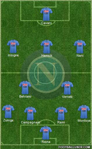 Napoli Formation 2013