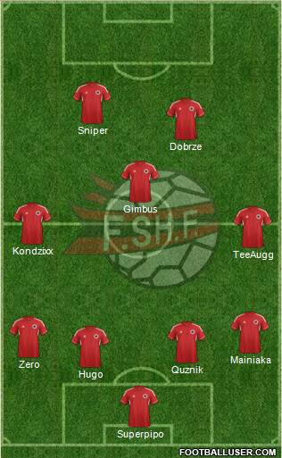 Albania Formation 2013