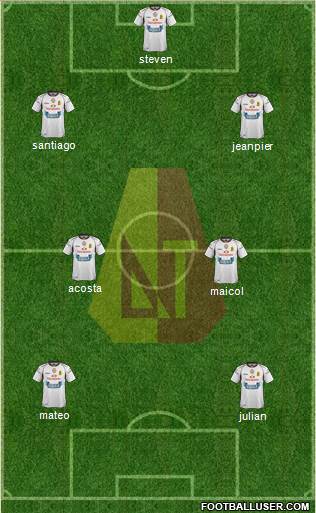 CC Deportes Tolima Formation 2013
