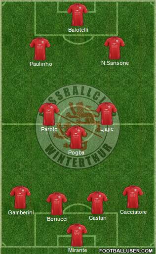FC Winterthur Formation 2013