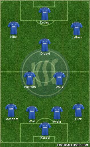 Karlsruher SC Formation 2013