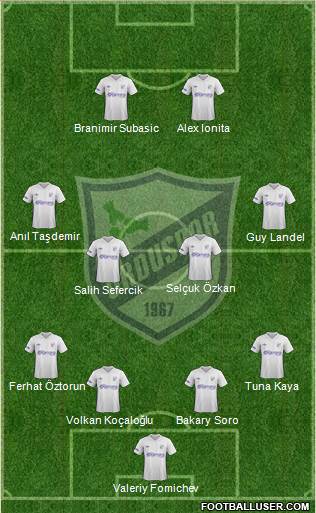 Orduspor Formation 2013