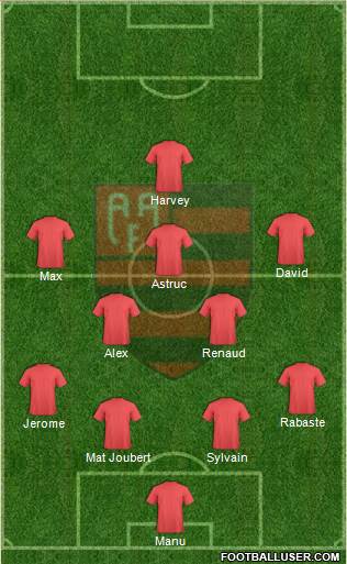 AA Flamengo Formation 2013