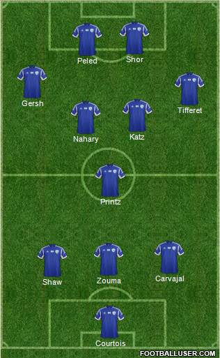 Israel Formation 2013