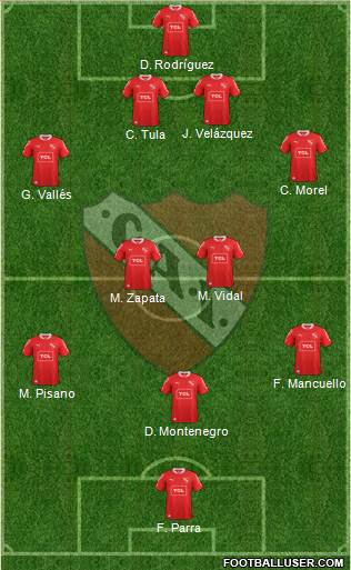 Independiente Formation 2013