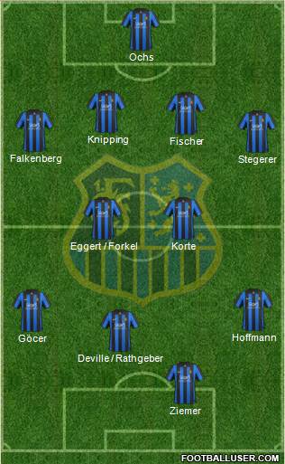 1.FC Saarbrücken Formation 2013
