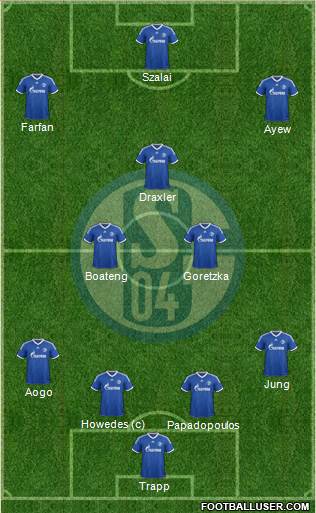 FC Schalke 04 Formation 2013
