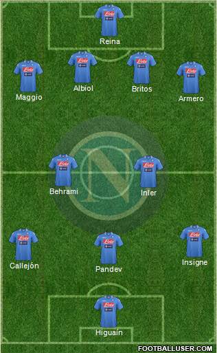 Napoli Formation 2013