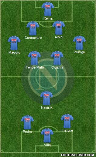 Napoli Formation 2013