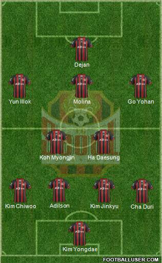 FC Seoul Formation 2013