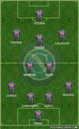 Napoli Formation 2013