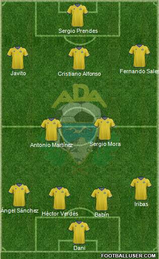 A.D. Alcorcón Formation 2013