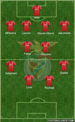 Sport Lisboa e Benfica - SAD Formation 2013