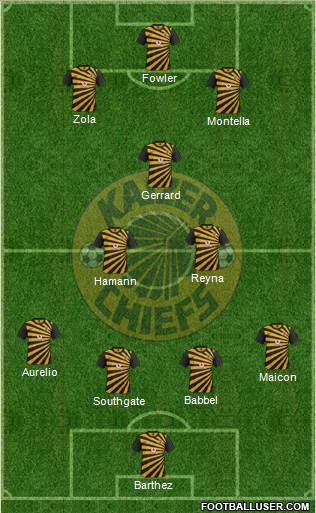 Kaizer Chiefs Formation 2013