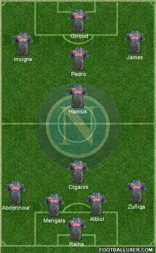 Napoli Formation 2013