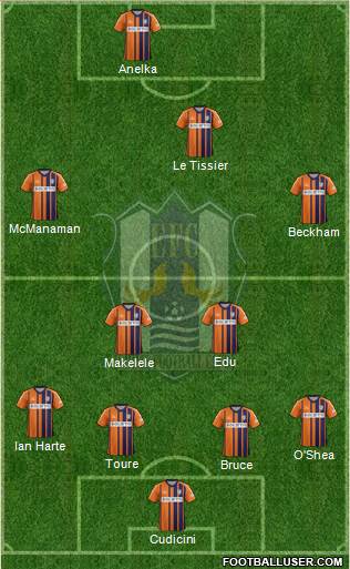 Ehime FC Formation 2013