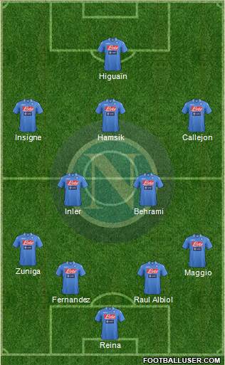 Napoli Formation 2013