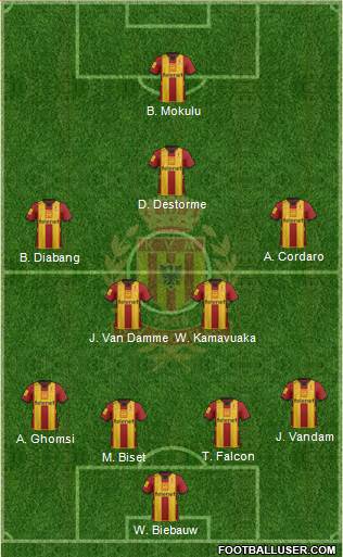 Yellow Red KV Mechelen Formation 2013