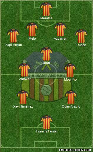 U.E. Sant Andreu Formation 2013