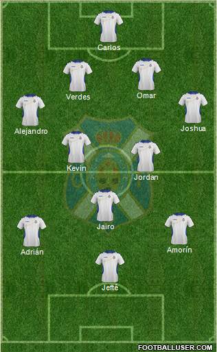 C.D. Tenerife S.A.D. Formation 2013