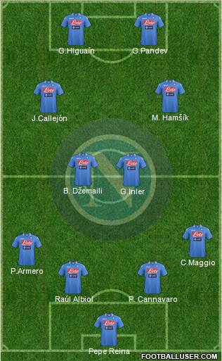 Napoli Formation 2013