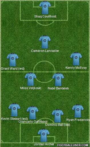 Tottenham Hotspur Formation 2013