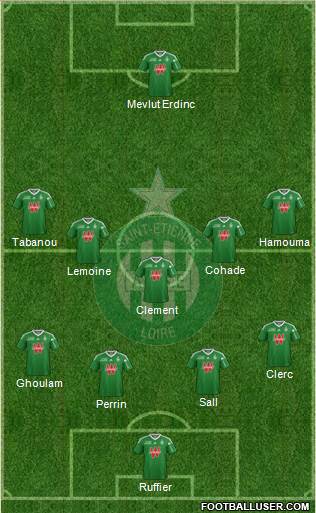 A.S. Saint-Etienne Formation 2013