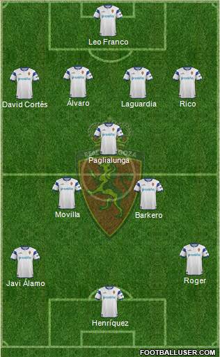R. Zaragoza S.A.D. Formation 2013