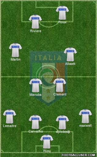 Italy Formation 2013
