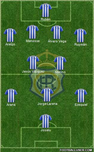 R.C. Recreativo de Huelva S.A.D. Formation 2013