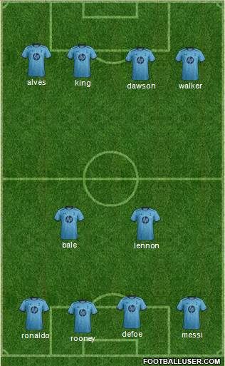 Tottenham Hotspur Formation 2013