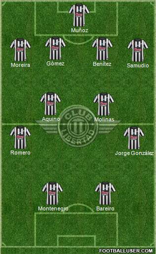 C Libertad Formation 2013