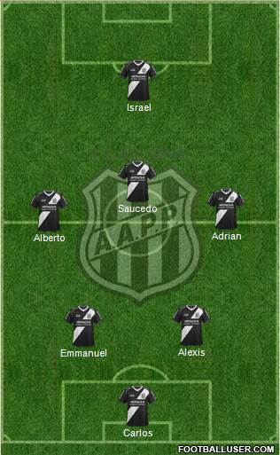 AA Ponte Preta Formation 2013