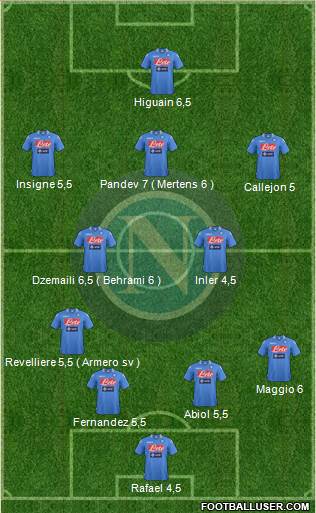 Napoli Formation 2013