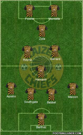 Kaizer Chiefs Formation 2013