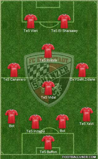 FC Ingolstadt 04 Formation 2013