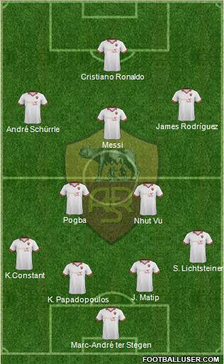 AS Roma Formation 2013