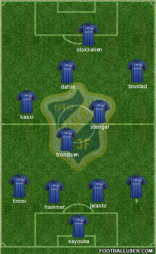 Stabæk Fotball Formation 2013