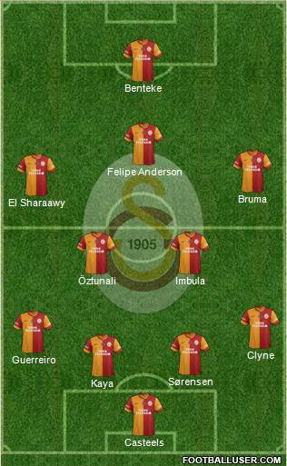 Galatasaray SK Formation 2013