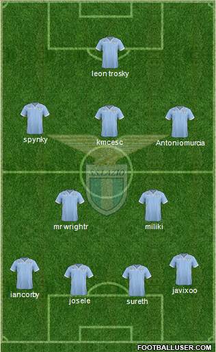 S.S. Lazio Formation 2013