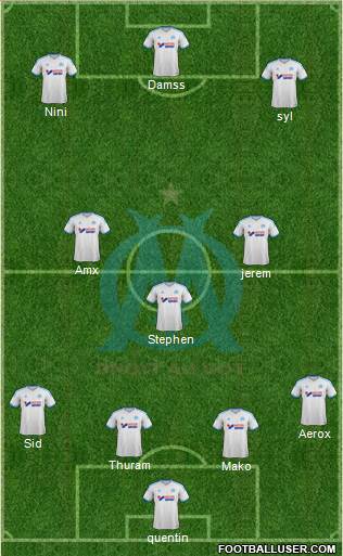 Olympique de Marseille Formation 2013