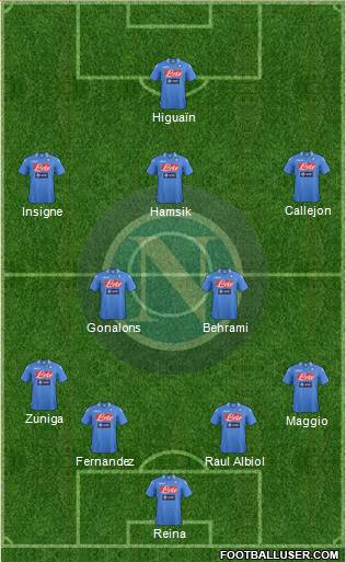 Napoli Formation 2013