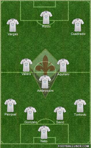 Fiorentina Formation 2013