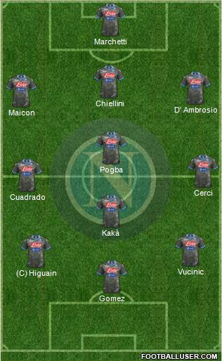 Napoli Formation 2013