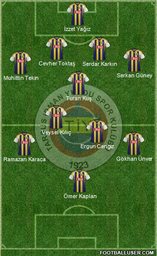 Tarsus Idman Yurdu Formation 2013